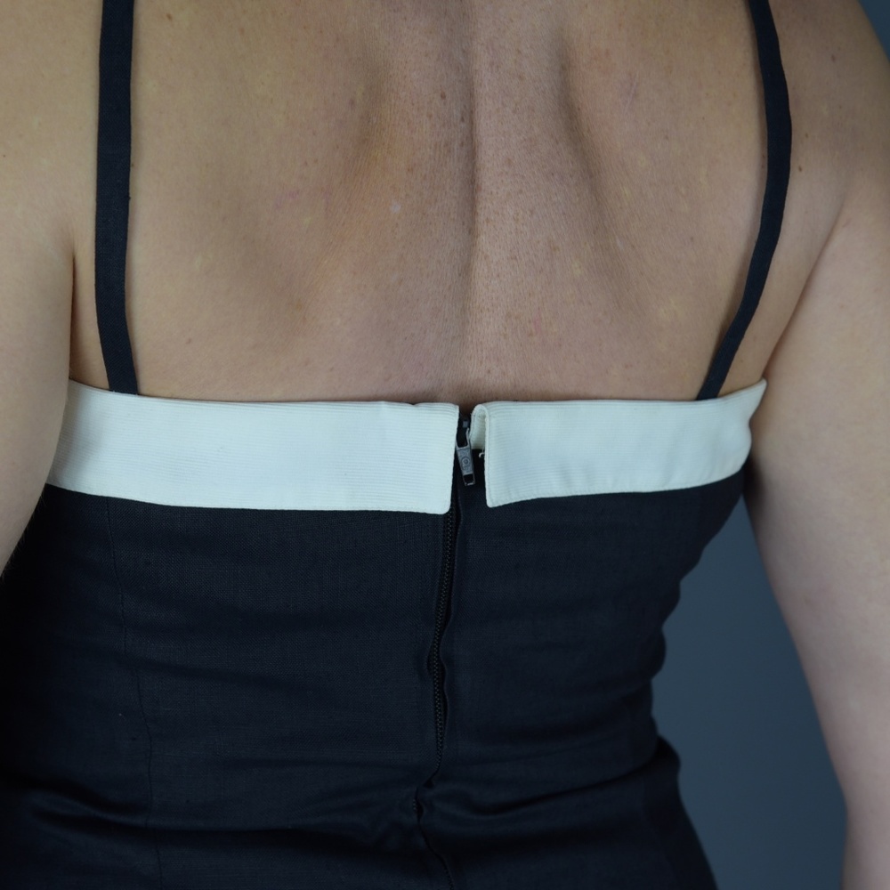 Vintage EMMANUELLE KHANH Silk Blend Bustier Top - Picture 5 of 7